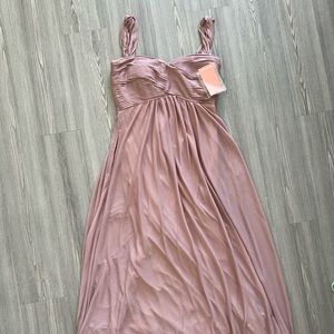 NWT Birdy Grey Mauve Bridesmaid Dress